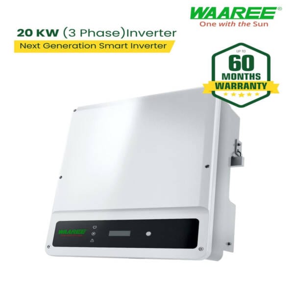 WAAREE 20kW Three Phase Solar On Grid Inverter - Image 4