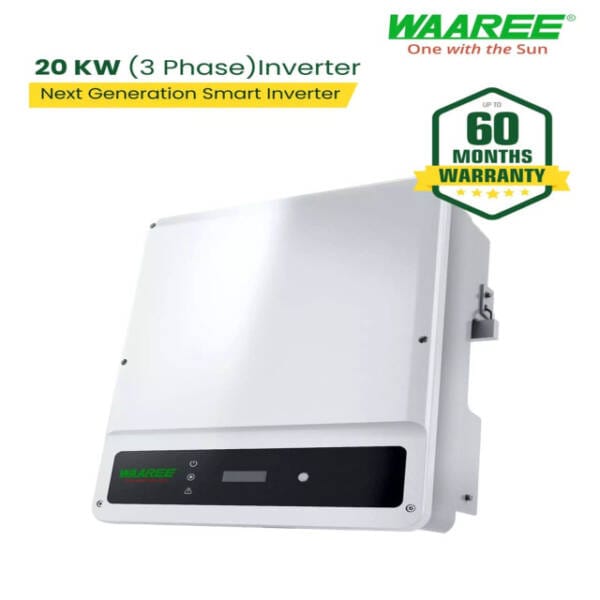 WAAREE 20kW Three Phase Solar On Grid Inverter