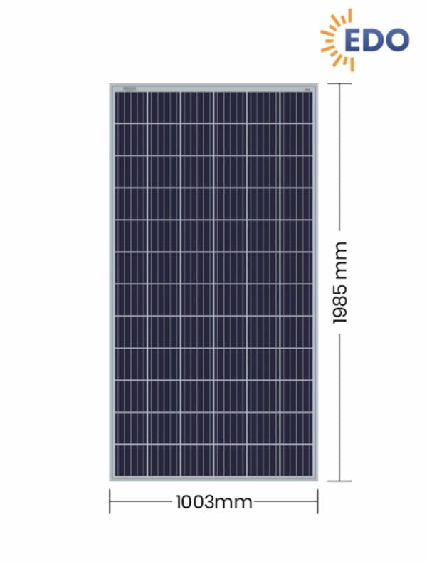 WAAREE 330Wp 72Cells Polycrystalline EDO PRO Solar Module - Image 2